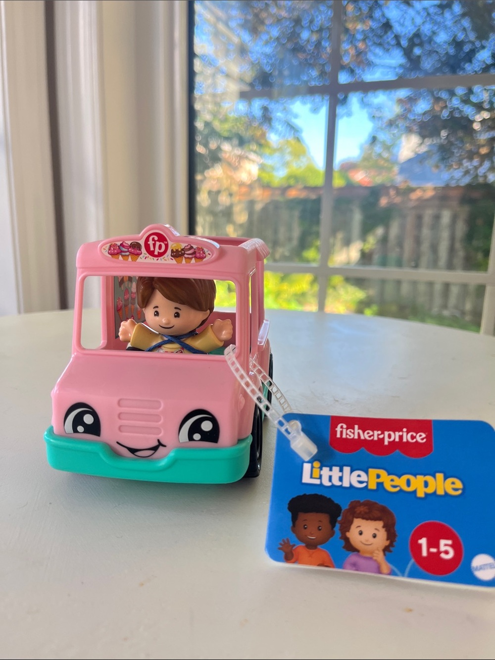 NWT Fisher-Price Little People Ice Cream Truck & Driver